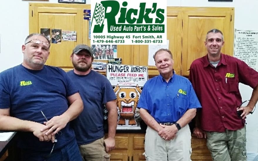 Collecting your "Metal" at Rick's Used Auto Parts & Sales River