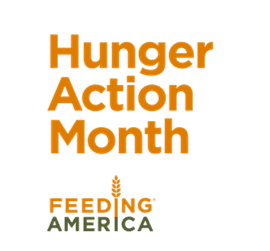 Hunger Action Month logo